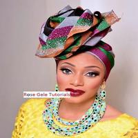 How to Tie Rose Gele (Easy Steps) 海报