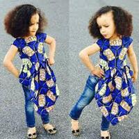 Kitenge Kids Dresses ポスター