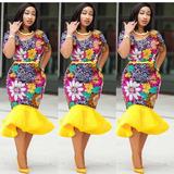 African Short Dresses Style 아이콘