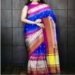 Ikkat Saree Design & Styles.