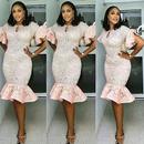 Ankara & Lace Short Dresses Style APK