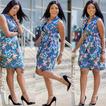 Ankara Wrap Dresses.