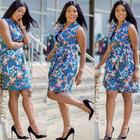 Ankara Wrap Dresses. ไอคอน