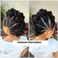 African Kids Natural Hairstyles 스크린샷 1