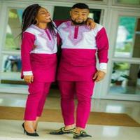 African Ankara Couple Fashion Affiche