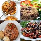 African Rice & Beans Dishes.-icoon