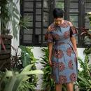 Ankara Cold Shoulder Dresses. APK