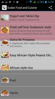 Sudan Food and Cuisine capture d'écran 2