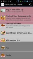 Sudan Food and Cuisine تصوير الشاشة 2