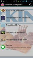 Atkins Diet for Beginners تصوير الشاشة 3
