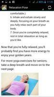 Yoga Exercises for Seniors screenshot 3