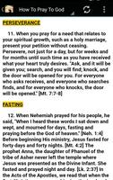 1 Schermata How To Pray To God