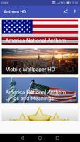 America National Anthem, HD Wa स्क्रीनशॉट 1