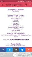 Lara George Mp3 Songs 截圖 3