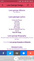 Lara George Mp3 Songs screenshot 3