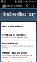 Offline Binaural Beats Therapy Cartaz