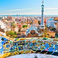 Barcelona Travel Guide poster
