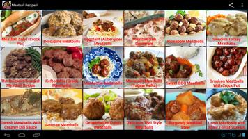Meatball Recipes! تصوير الشاشة 1