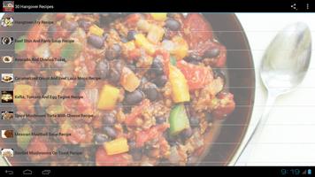 30 Hangover Recipes! تصوير الشاشة 1