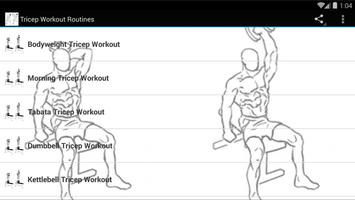 Tricep Workout Routines plakat