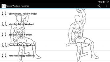 Tricep Workout Routines capture d'écran 2