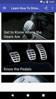 Learn How To Drive Manual Car Affiche