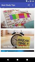 Best Study Tips poster