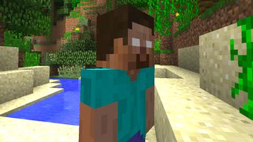 Herobrine Mod for Minecraft PE ảnh chụp màn hình 1