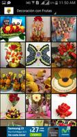 Decoracion con Frutas poster