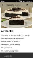 1 Schermata Recetas Bizcochos Caseros