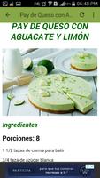 Recetas de Pay تصوير الشاشة 1