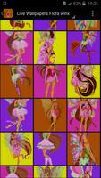 Live Wallpapers flora Winx 스크린샷 1