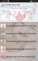 پوستر Tips Bayi Baru Lahir