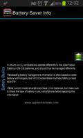 Battery Saver Info screenshot 1