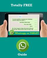 Guía WhatsApp para tabletas captura de pantalla 1