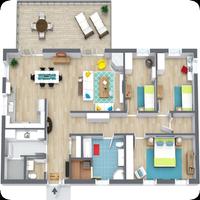 پوستر Floor Plan Creator