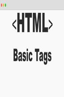 پوستر HTML Tags List