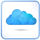 A computação em nuvem ícone