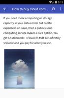 Cloud computing Affiche