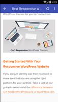 Wordpress templates poster