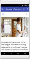 House cleaning schedule 포스터