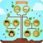 免費搜索祖先 圖標