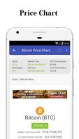 Bitcoin price chart capture d'écran 1