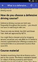 Defensive Driving Course screenshot 1