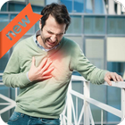 symptômes d'une crise cardiaque icône