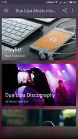 Dua Lipa - Music Mix captura de pantalla 1