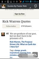 برنامه‌نما Rick Warren's Daily Hope عکس از صفحه