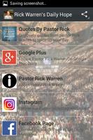 برنامه‌نما Rick Warren's Daily Hope عکس از صفحه