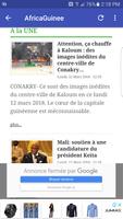 Guinée Journaux Affiche