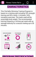 3 Schermata fitness trainer :  flat belly